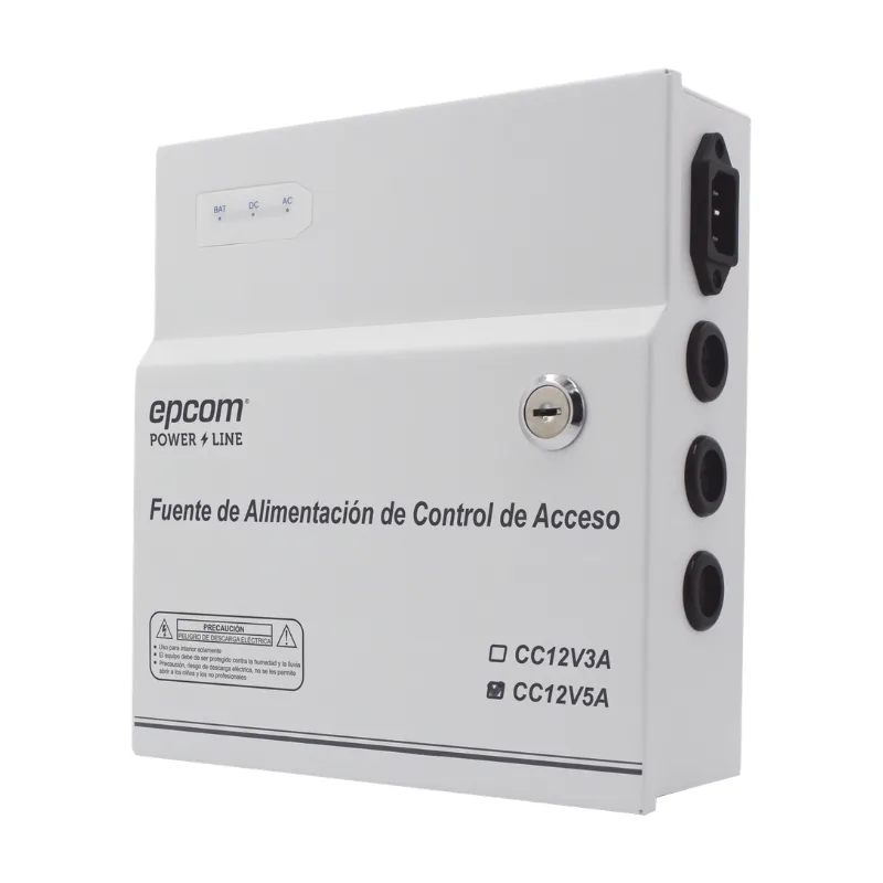 Fuente de Poder 1 Salida 11-15 Vcc EPCOM PowerLine AC-PS-T12-05