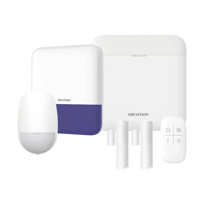 (AX PRO) KIT de Alarma AX PRO Incluye: 1 Hub con bateria de respaldo Hikvision AXPRO-KIT