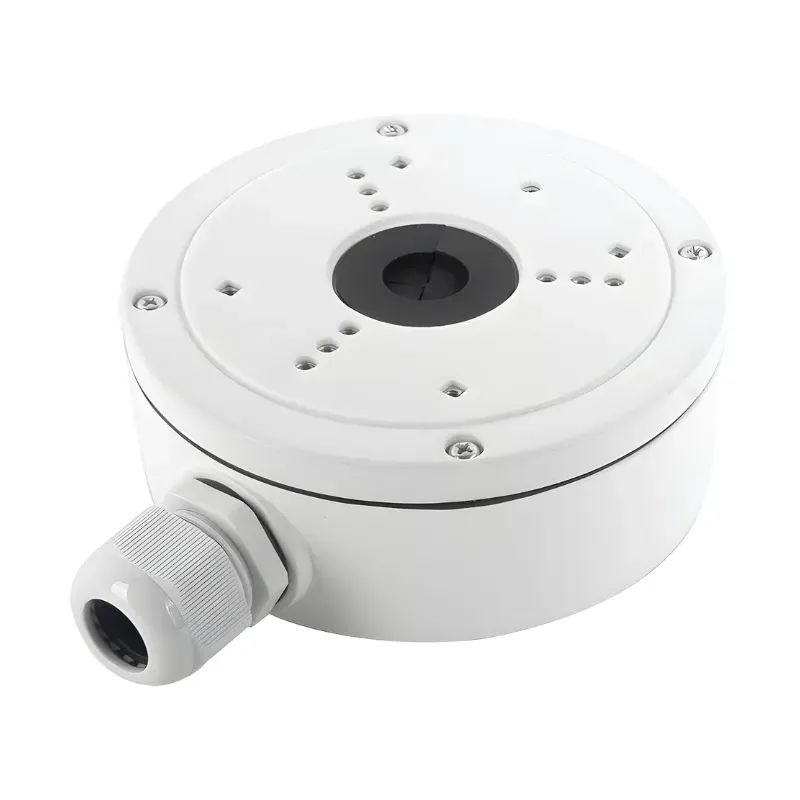 Caja de Conexiones de Exterior con Tapa para Cámaras Tipo Domo, Turret y Bala Hikvision DS-1280ZJ-S