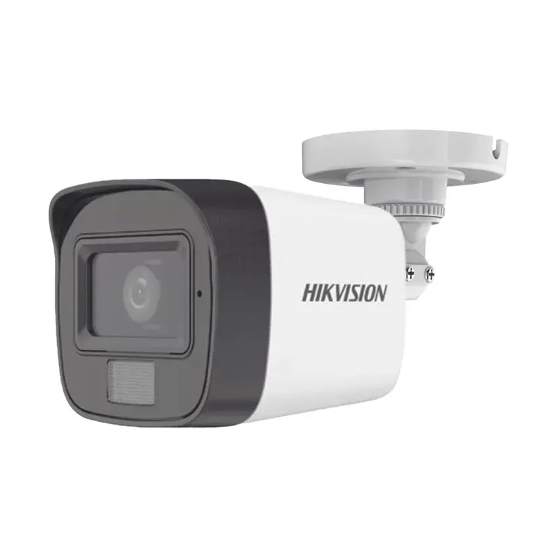 Cámara bala Hikvision 2 MP ColorVu con micrófono Hikvision DS-2CE16D0T-LFS
