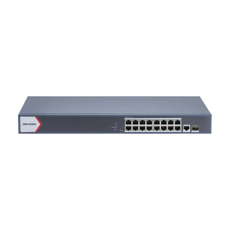 Switch Gigabit PoE+ Monitoreable Hikvision DS-3E1518P-EI/M
