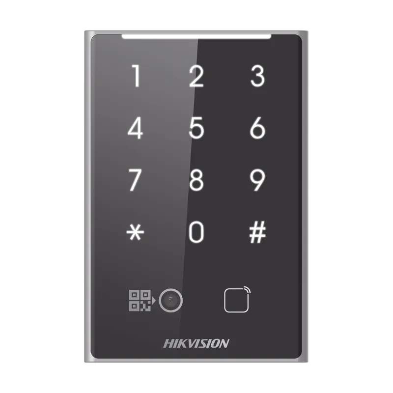 Lector de Tarjetas PROX EM y de Códigos QR Hikvision DS-K1109EKB-QR