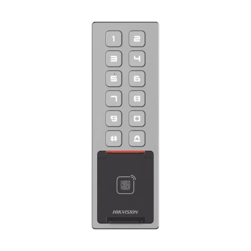 Teclado Exterior WiFi Antivandálico IP65 & IK08 Hikvision DS-K1T805MBFWX