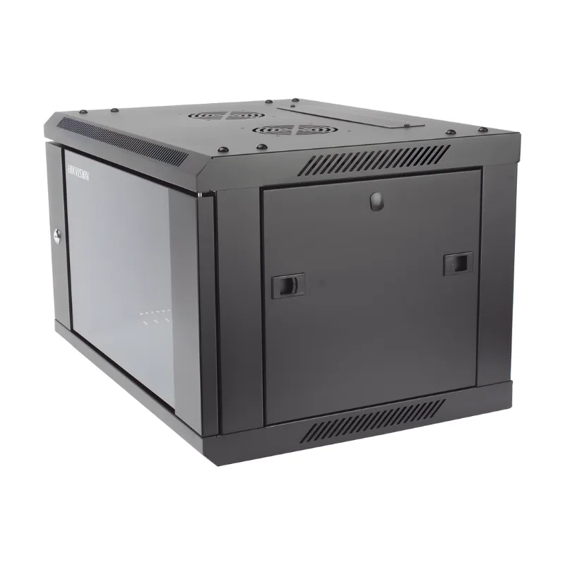 Gabinete para Montaje en Pared - Piso Hikvision DS-XS6406-S/B