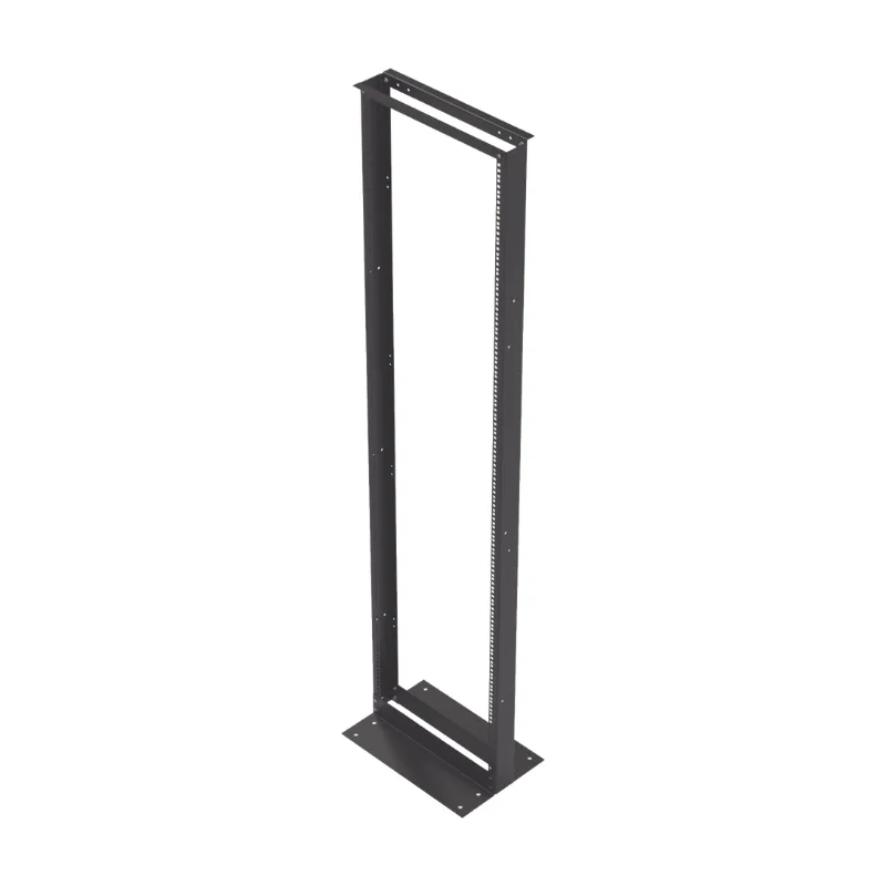 Rack de 2 Postes, Estándar 19", 45 Unidades, Fabricado en Acero, Base "L" para Anclar a... LinkedPro EIRL-5545