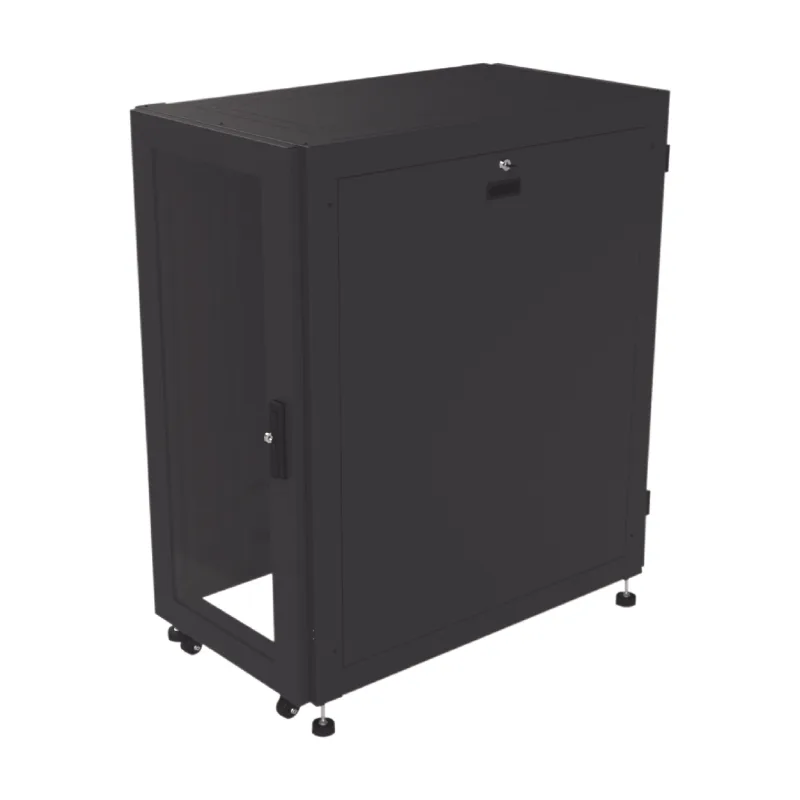 Gabinete Profesional para Telecomunicaciones de 24UR, 600 mm de Ancho x 1000 mm de Prof... LinkedPro LP-60100-24U-R2