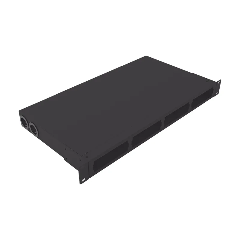 Distribuidor de Fibra Óptica Vacío 19 Pulgadas, Acepta 4 Placas Acopladoras de Linkedpr... LinkedPro LP-ODF-8024