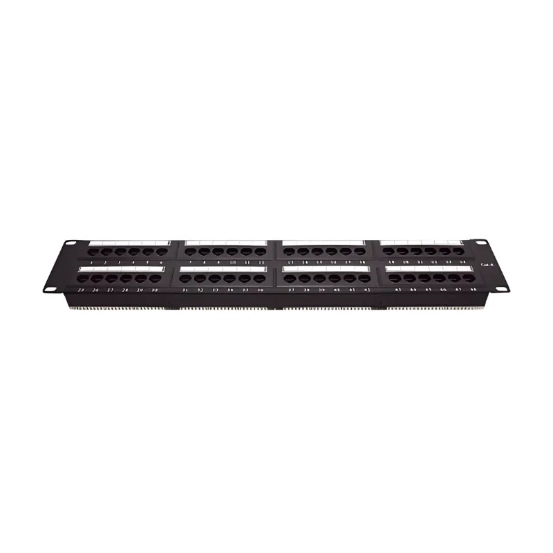 Panel de Parcheo de Impacto (110) UTP de 48 Puertos Cat6, 19 Pulgadas (48.26 cm), 2U, c... LinkedPro LP-PP-608