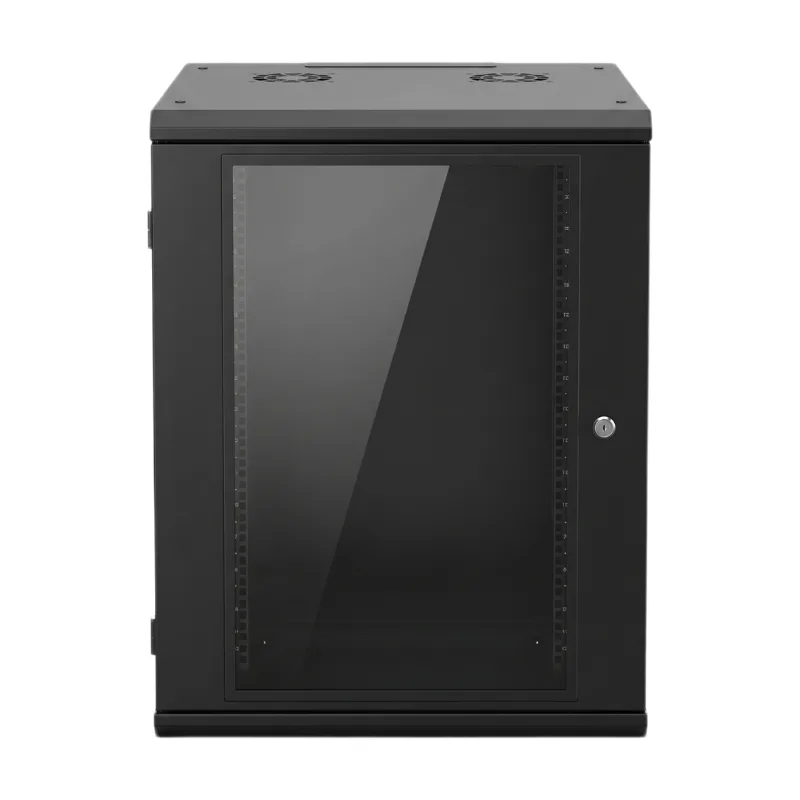 Gabinete de Pared 16U de 635 mm de Profundidad, Rack de 19 in en Acero Reforzado: Compa... LinkedPro SR-19-16-GN3G