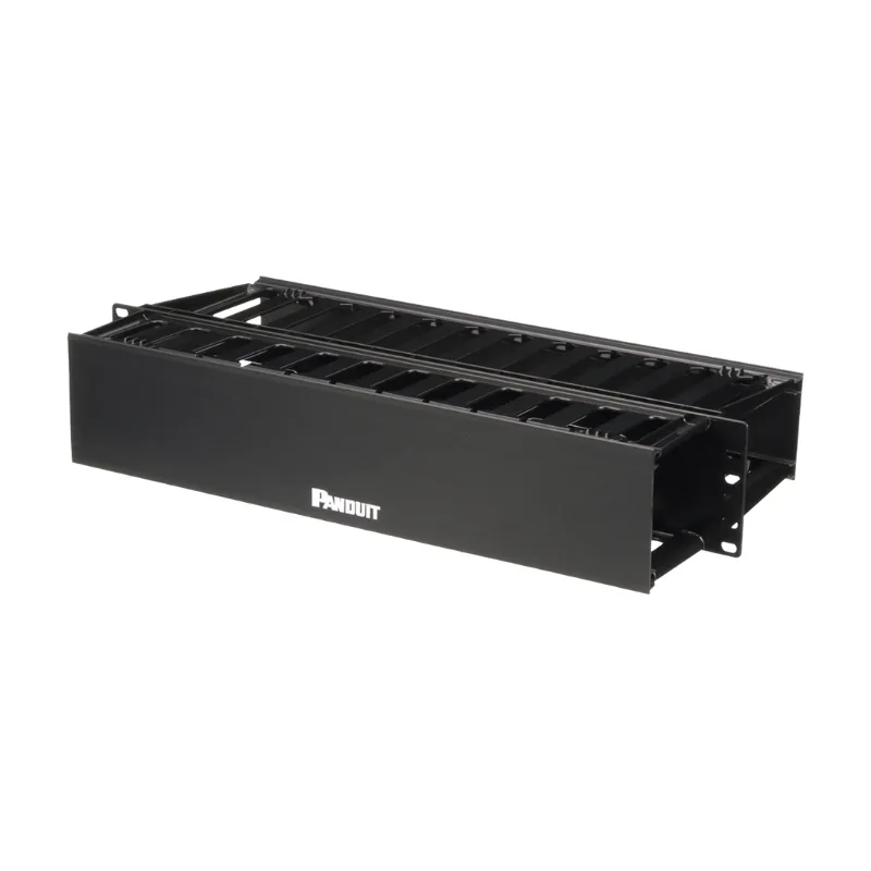 Organizador de Cables Horizontal PatchLink, Doble (Frontal y Posterior), Para Rack de 1... Panduit WMP1E
