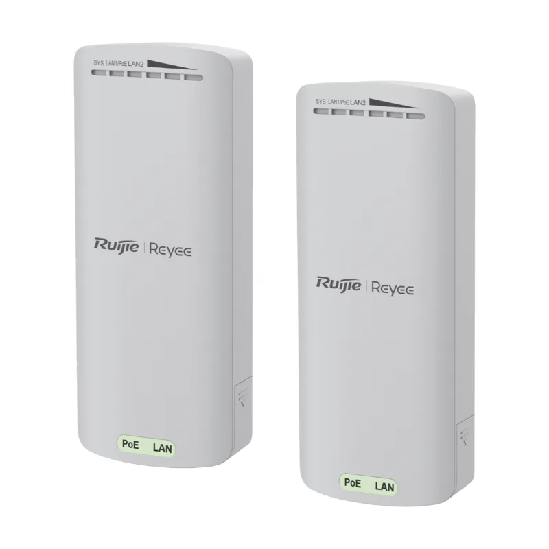 Kit Enlace Inalámbrico Recomendado para Elevadores, hasta 500m o 125 pisos, Preconfigur... Ruijie RG-EST100-E