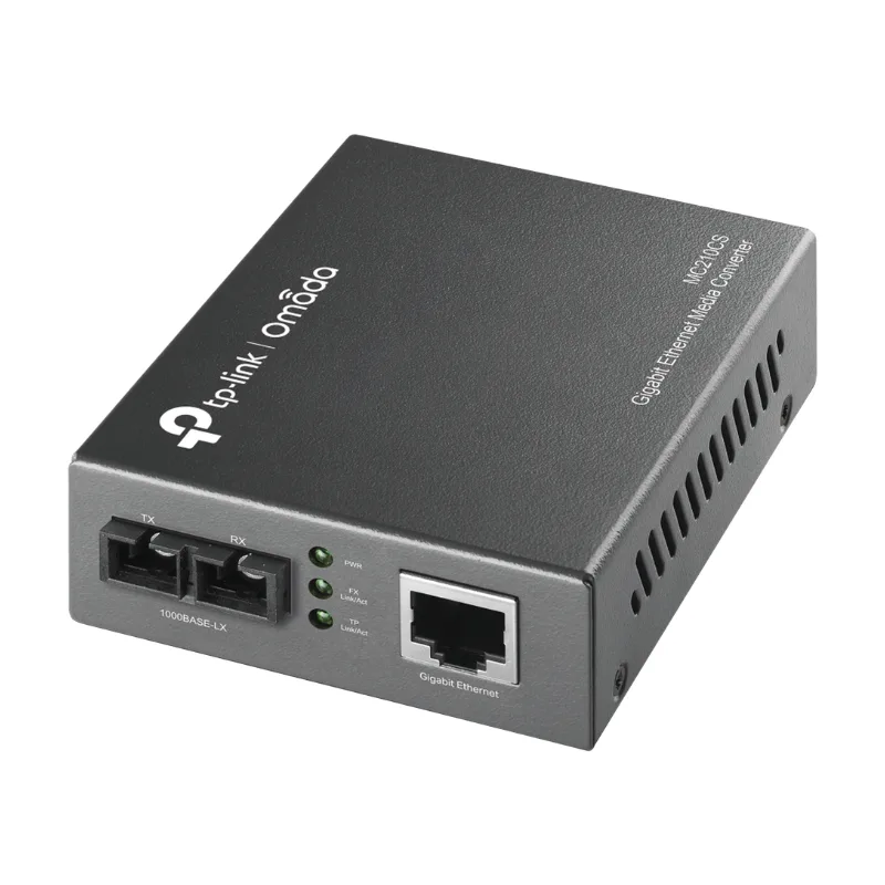 Convertidor Fibra Óptica Monomodo TP-Link MC210CS