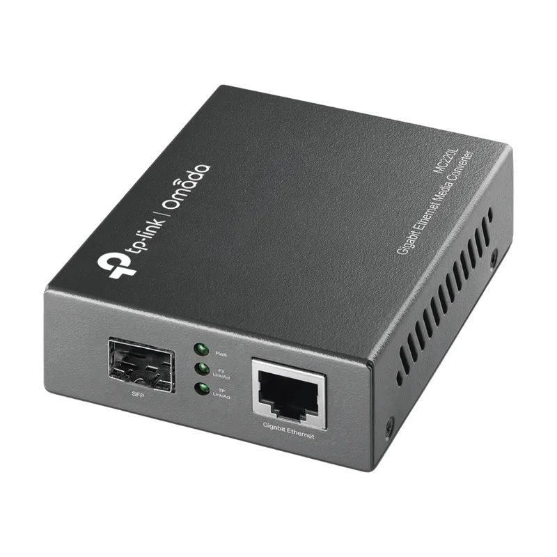 Convertidor Fibra Óptica Monomodo o Multimodo TP-Link MC220L