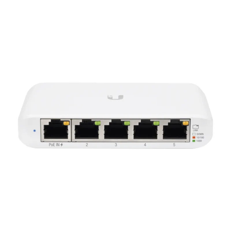 Switch UniFi Administrable Compacto de 5 Puertos 10 Ubiquiti USW-FLEX-MINI
