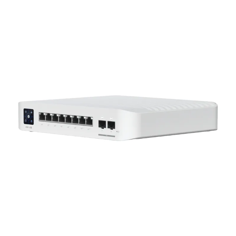 UniFi Switch USW-Pro-8-POE Capa 3, 8 puertos PoE 802.3at Ubiquiti USW-PRO-8-POE