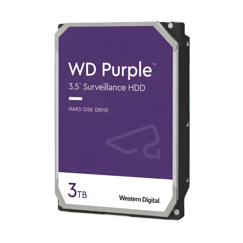 Disco Duro PURPLE de 3TB 3 AÑOS DE GARANTÍA Western Digital WD33PURZ