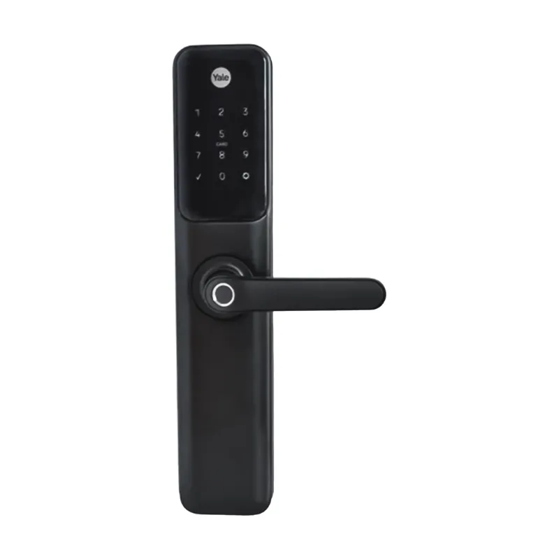 Cerradura Digital YDM60 Huella digital, tarjeta de proximidad, código numérico y llave Yale MX83221