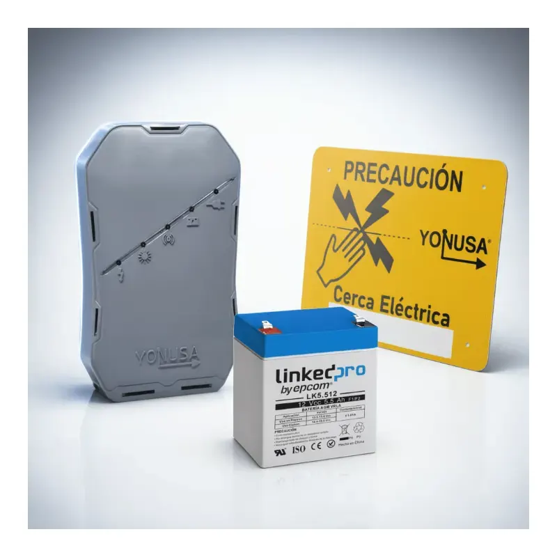 KIT deEnergizador 12,000Volts - .5 Joules Yonusa SYSNGHS-KIT