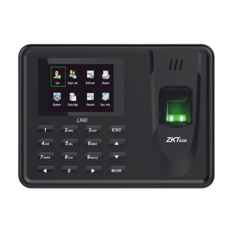 Terminal de Asistencia Huella Digital ZKTeco LX40ZI
